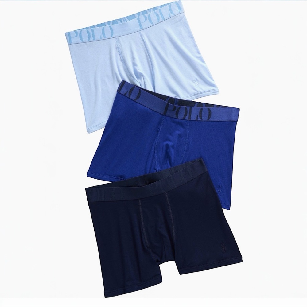 Polo by Ralph Lauren Kids Boxer Briefs blues large 14-16 years
